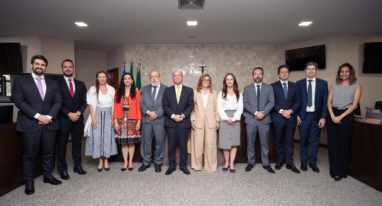 TRE-GO recebe ministra Isabel Gallotti para encerramento de inspeção da Corregedoria-Geral TRE-GO recebe ministra Isabel Gallotti para encerramento de inspeção da Corregedoria-Geral