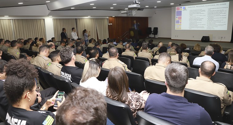 TRE-GO reúne mais de 100 representantes das forças de segurança