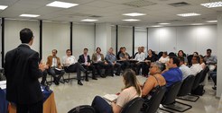 TRE-GO Primeira reunião da câmara técnica de aquisições e contratos do FORJUS dia 14 de Agosto d...