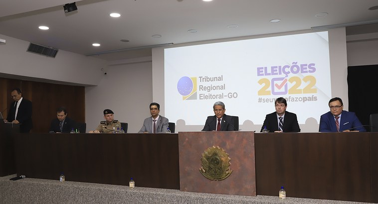 TRE-GO Reunião forças policiais - 2 TRE-GO Reunião forças policiais - 2