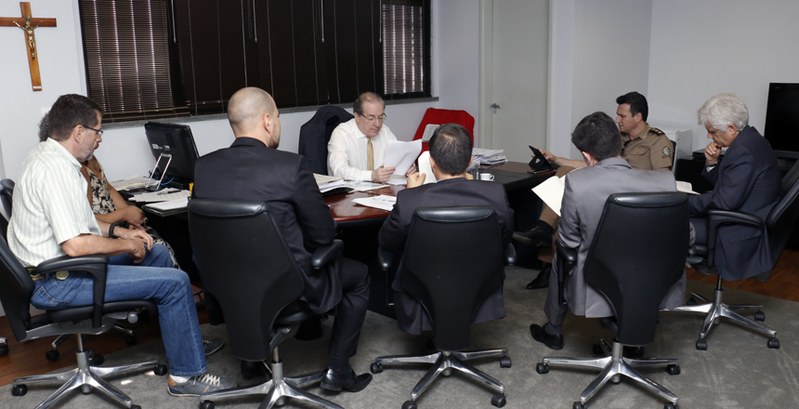 TRE-GO Reunião sobre Segurança - Eleições 2016 TRE-GO Reunião sobre Segurança - Eleições 2016