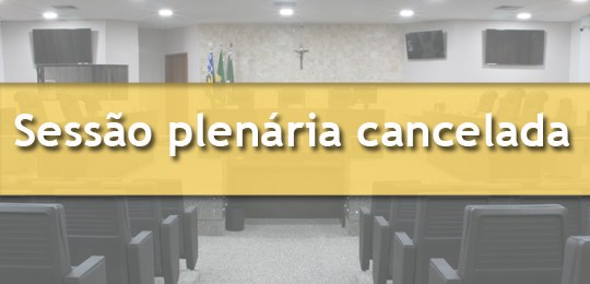 TRE-GO Sessão plenária cancelada TRE-GO Sessão plenária cancelada