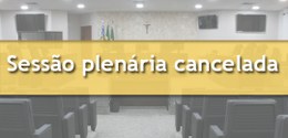 TRE-GO Sessão plenária cancelada