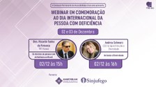 WEBINAR EM COMEMORAÇÃO AO DIA INTERNACIONAL DA PESSOA COM DEFICIÊNCIA