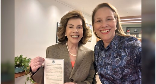 Presidente Elizabeth é convidada a integrar a Academia Goianiense de Letras