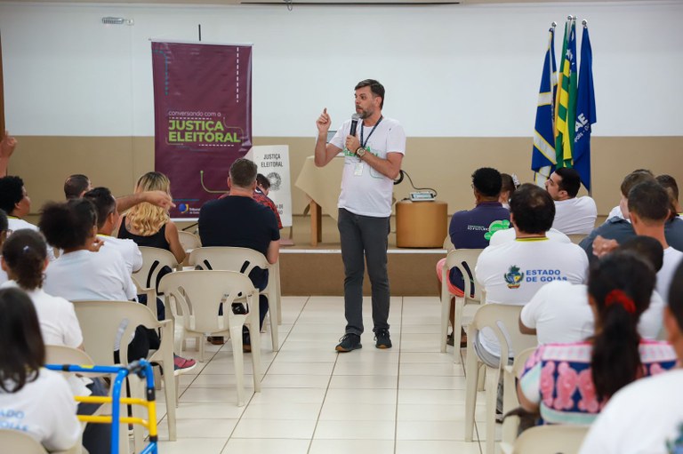 9ª edição do “Conversando com a Justiça Eleitoral” é realizada na cidade de Anápolis