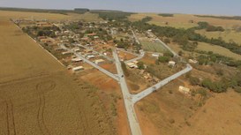 Vista da cidade de Gameleira - GO