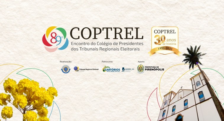 (imagem de capa) TRE-GO sedia 89ª edição do COPTREL em Pirenópolis