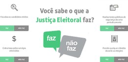 Participe do jogo interativo da Justiça Eleitoral e teste seus conhecimentos