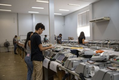 Obras do TRE-GO no Anexo II