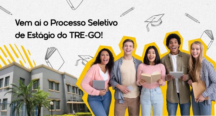 TRE-GO divulga edital de processo seletivo de estágio com provas on-line e bolsa de até R$ 1.200 TRE-GO divulga edital de processo seletivo de estágio com provas on-line e bolsa de até R$ 1.200