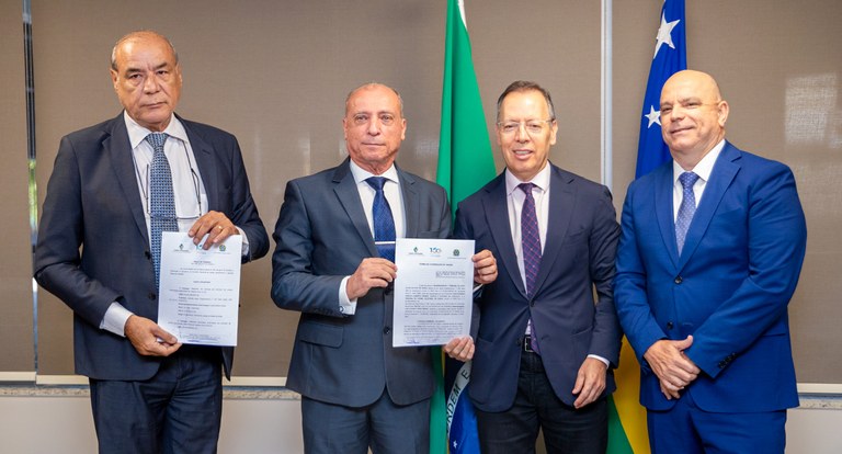 TRE-GO e TJGO assinam Termo de Cooperação para a Segurança Institucional 2