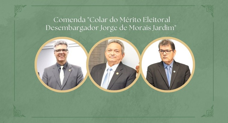 TRE-GO homenageará autoridades do TRT-18 com o Colar do Mérito Eleitoral TRE-GO homenageará autoridades do TRT-18 com o Colar do Mérito Eleitoral