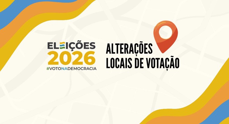 TRE-GO orienta eleitorado sobre mudanças em locais de votação para as Eleições 2026
