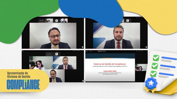 TRE-GO realiza evento sobre Compliance e certificação ISO 37301 TRE-GO realiza evento sobre Compliance e certificação ISO 37301