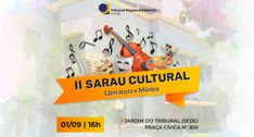 TRE-GO realiza II Sarau Cultural de Literatura, Música e Arte