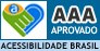 Selo de site acessível do sistema daSilva