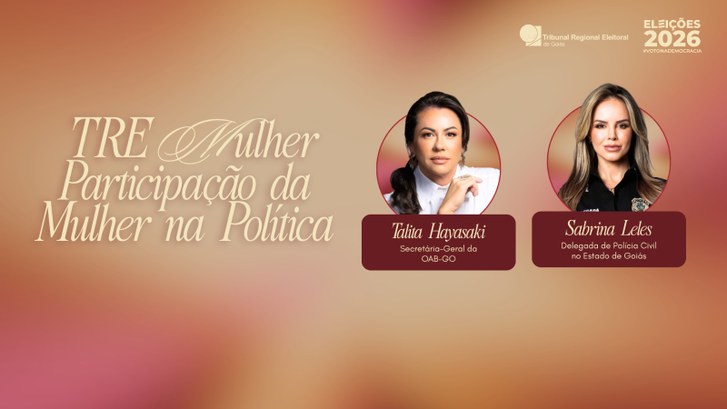 TRE-GO promove evento para ampliar debate sobre a participação das mulheres na política