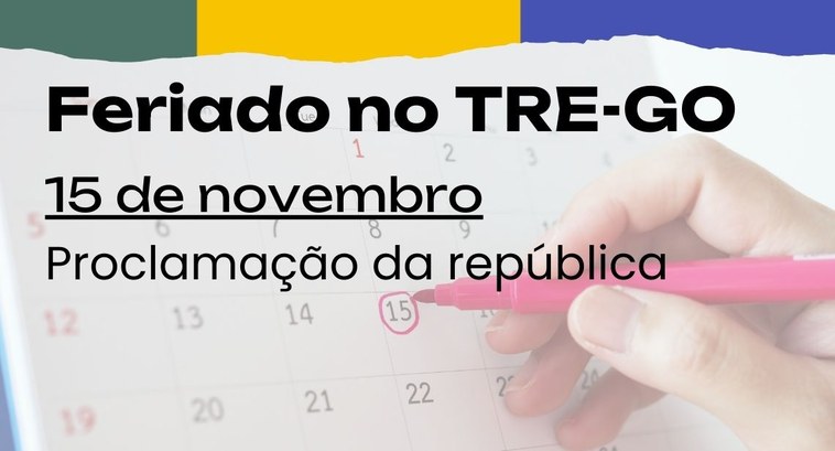 Unidades do TRE-GO terão trabalhos suspensos nesta sexta