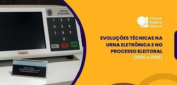 Imagem da urna eletrônica