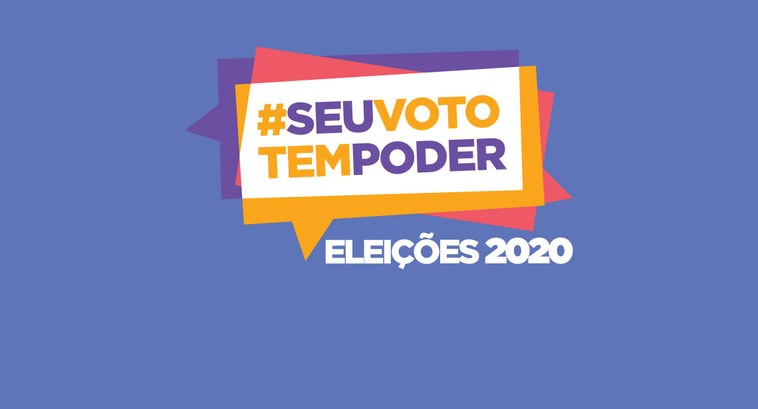 Descrição – Nova logo das eleições 2020